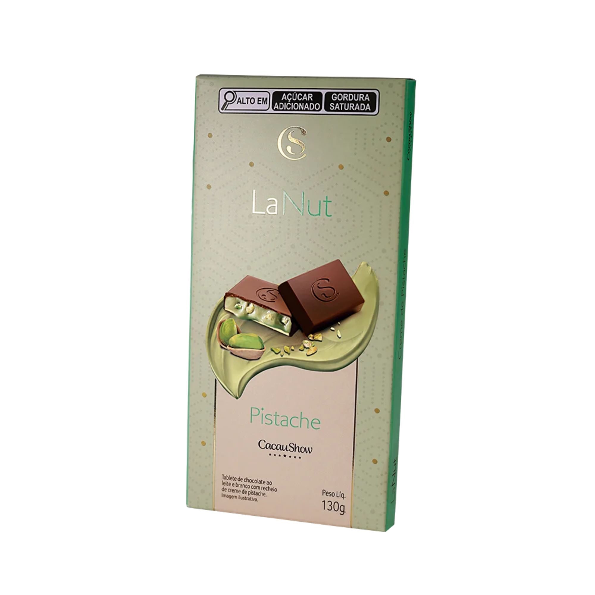 Cacau Show Tablete: LaNut Pistache (130g)